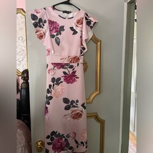 Floral Pink Dress